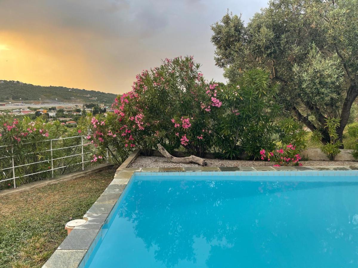 Skiathos Seaview Villa With Pool Punta Exterior foto